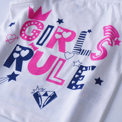 Kjunction Girls T shirt (Girls Rule)