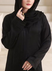 Hijab Ul Hareem Stylish Cuts Stone Work Abaya | 0116-RC-1113