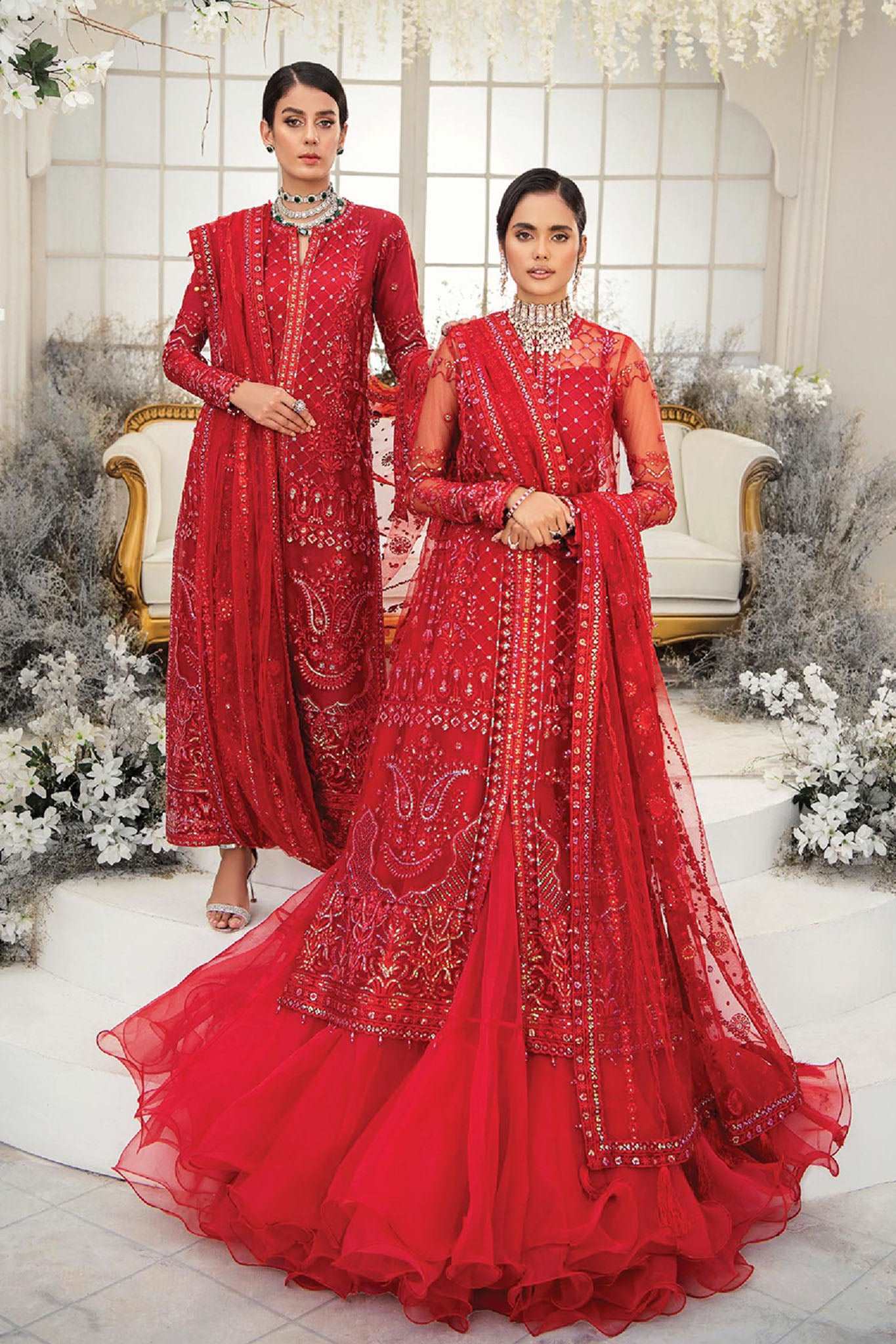 AIK Atelier Unstitched 3 Piece Luxury Wedding Festive Collection'2022-D-01