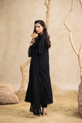 Threads & Weaves Stitched 3 Piece Emb Lawn Suit-BL26102