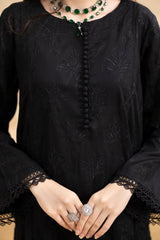 Threads & Weaves Stitched 3 Piece Emb Lawn Suit-BL26102