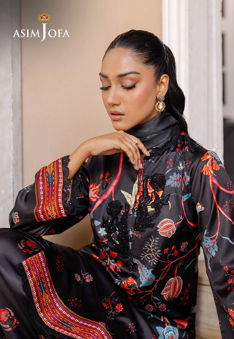 The Minimal Pret By Asim Jofa Stitched 3 Piece Formals Collection-AJPB-200