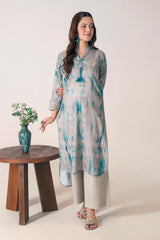 Ahlam By Safa Textile Dye&Dye Kurta With Trouser