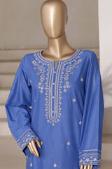 Vybe By Sada Bahar Stitched 2 Piece Emb Cotton Collection'2025-MEL-02-Blue