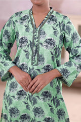 Khaas By Aizal Stitched 2 Piece Printed Ayudia Collection'2025-AKA-01