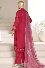 Sada Bahar Stitched 3 Piece The Luxury Chikankari Edit Vol-01 Suit-EDITS-01- ATISHI