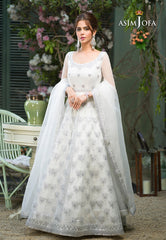 Asim Jofa Festive Jashn Ajfc-49 Embroidered Organza 3 Pcs