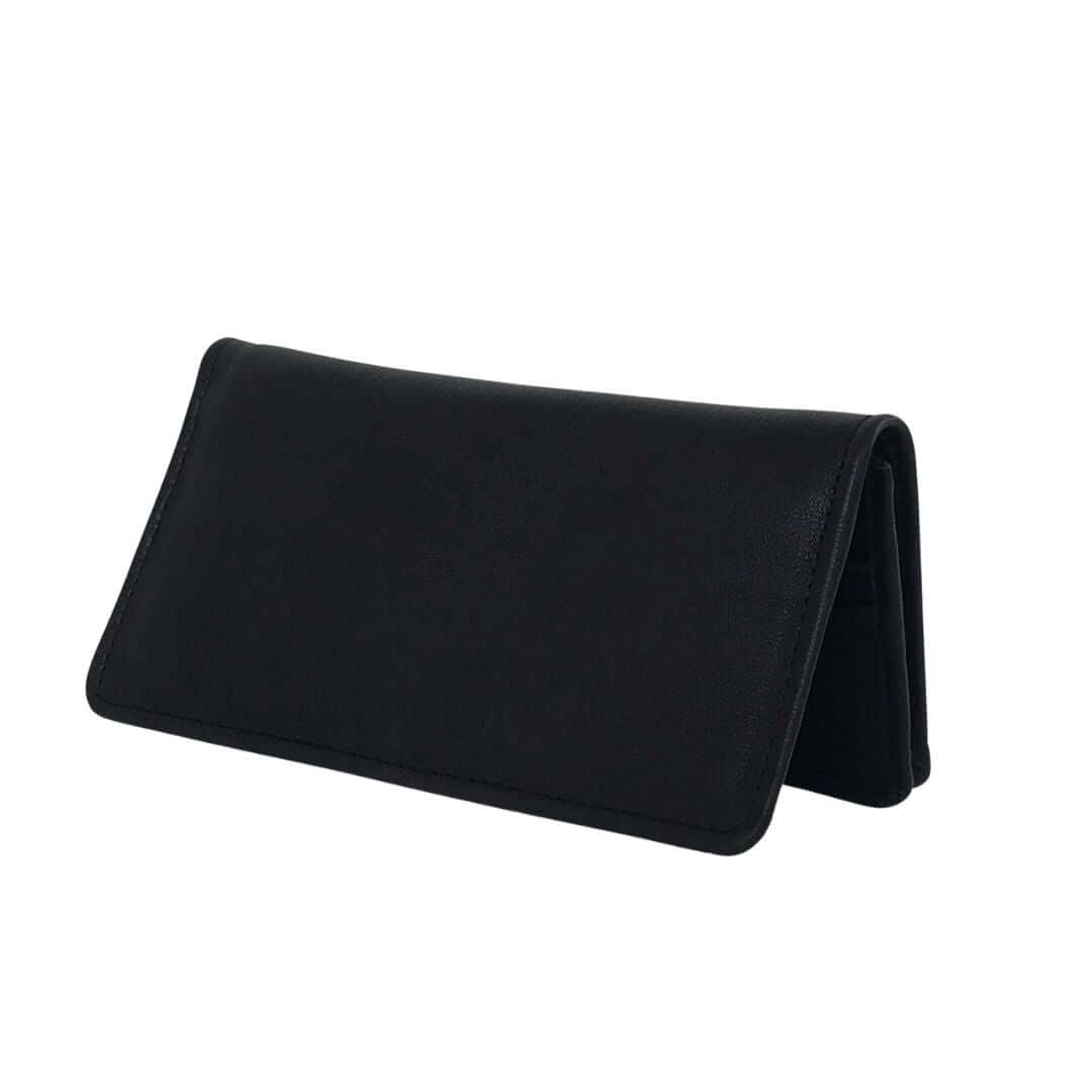 Long Black Leather Wallet A1 - Bag X