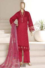 Sada Bahar Stitched 3 Piece The Luxury Chikankari Edit Vol-01 Suit-EDITS-01- ATISHI