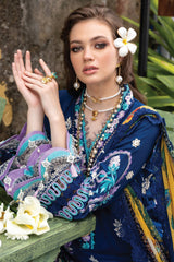 Neroli By Annus Abrar Unstitched 3 Piece Luxury Lawn Suit-AA-NLL-01- Riba