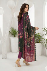 Isla By Dor Stitched 3 Piece Emb Lawn Collection'2026-S26-VI-01