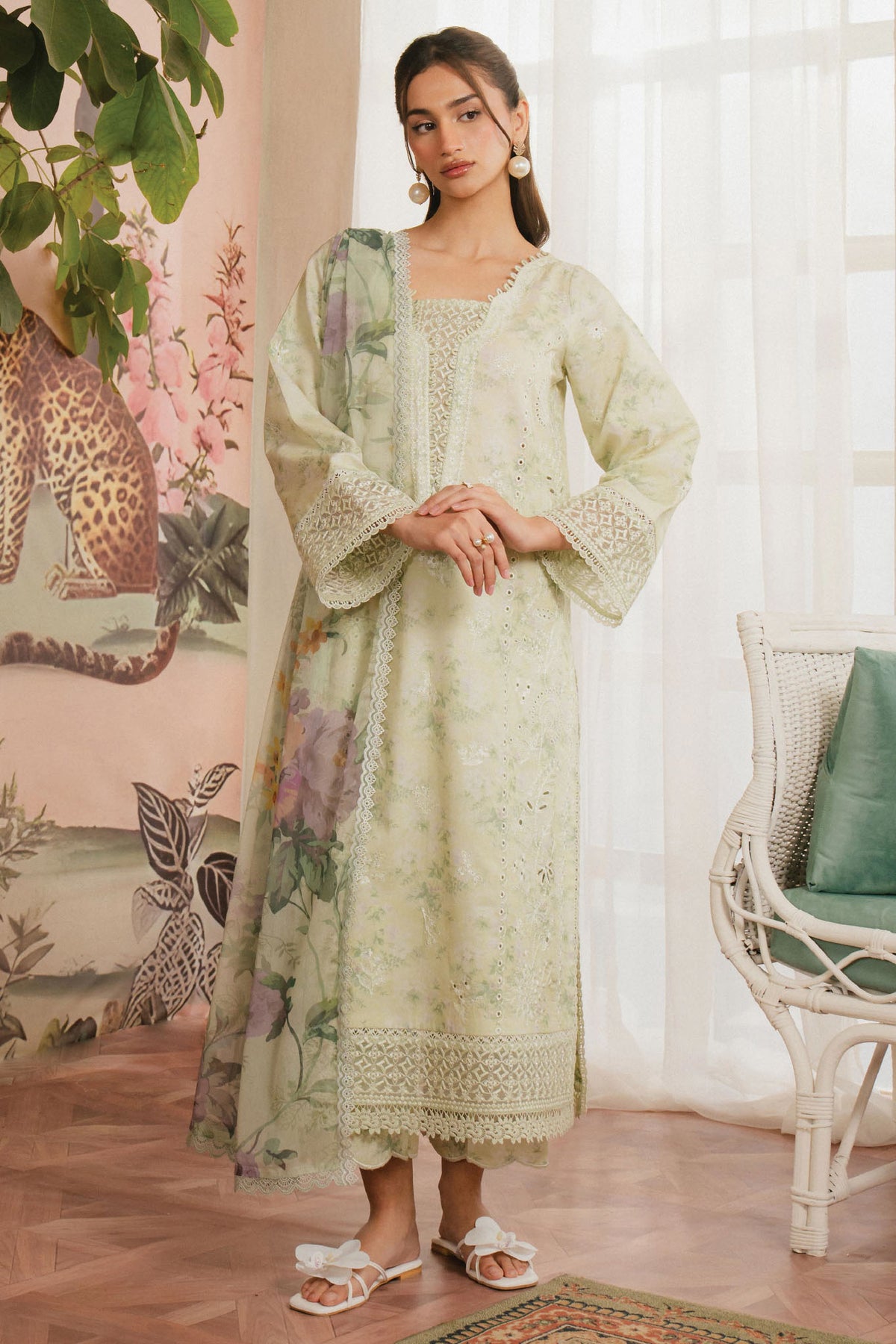 Armelia by Ayzel Unstitched 3 Piece Printed Lawn Collection-AL-V1-01-Mirelia