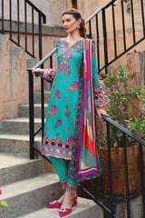 The Enchanted Garden By Gulaal Unstitched 3 Piece Lawn Vol-02 Collection'2024-GL-01-Almeria