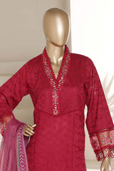 Sada Bahar Stitched 3 Piece The Luxury Chikankari Edit Vol-01 Suit-EDITS-01- ATISHI