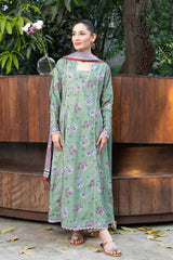 Mah E Noor By Panache Apparel Stitched Collection-Pistachio Bloom