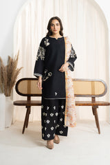 Panache Apparel-Stitched Summer Suit-Moonlight Glow