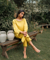 Rozmara By Kross Kulture Stitched 2PC - Khaddar Solid Suit Collection'2025-0001208-XSM-AGR