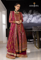 Asim Jofa Mera Haseen Jora - RTW Ajjh-08 Embroidered Organza 3 Pcs