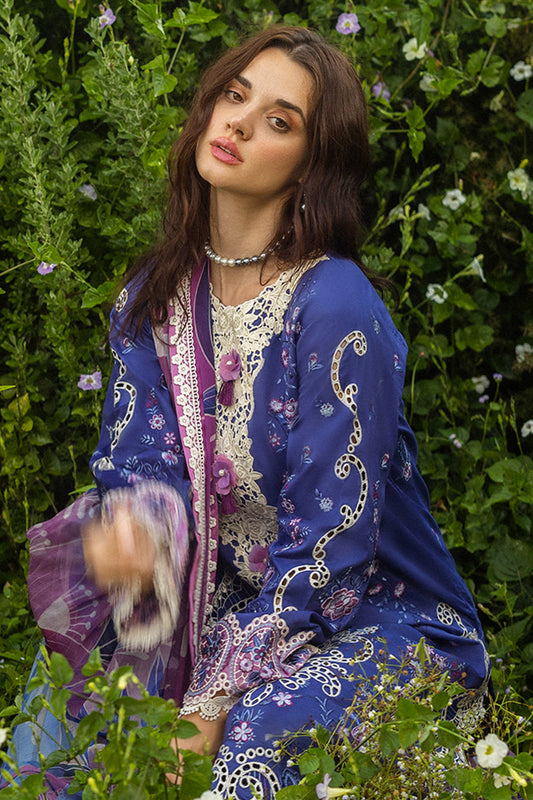 The Secret Garden Hemline By Mushq Unstitched 3 Piece Summer Collection'2025-02-A-Dreamisy Daisy