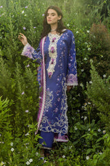 The Secret Garden Hemline By Mushq Unstitched 3 Piece Summer Collection'2025-02-A-Dreamisy Daisy