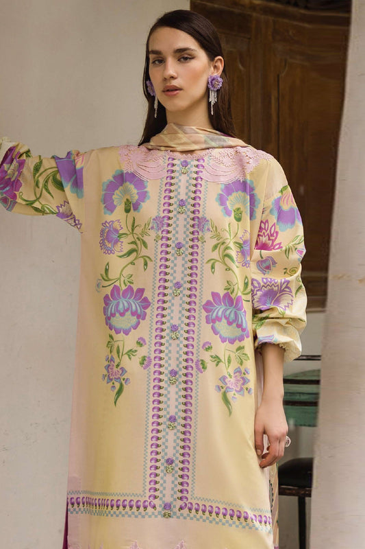 La Dolce Hemline By Mushq Unstitched 3 Piece Summer Collection-HML-02-A-Dulcina