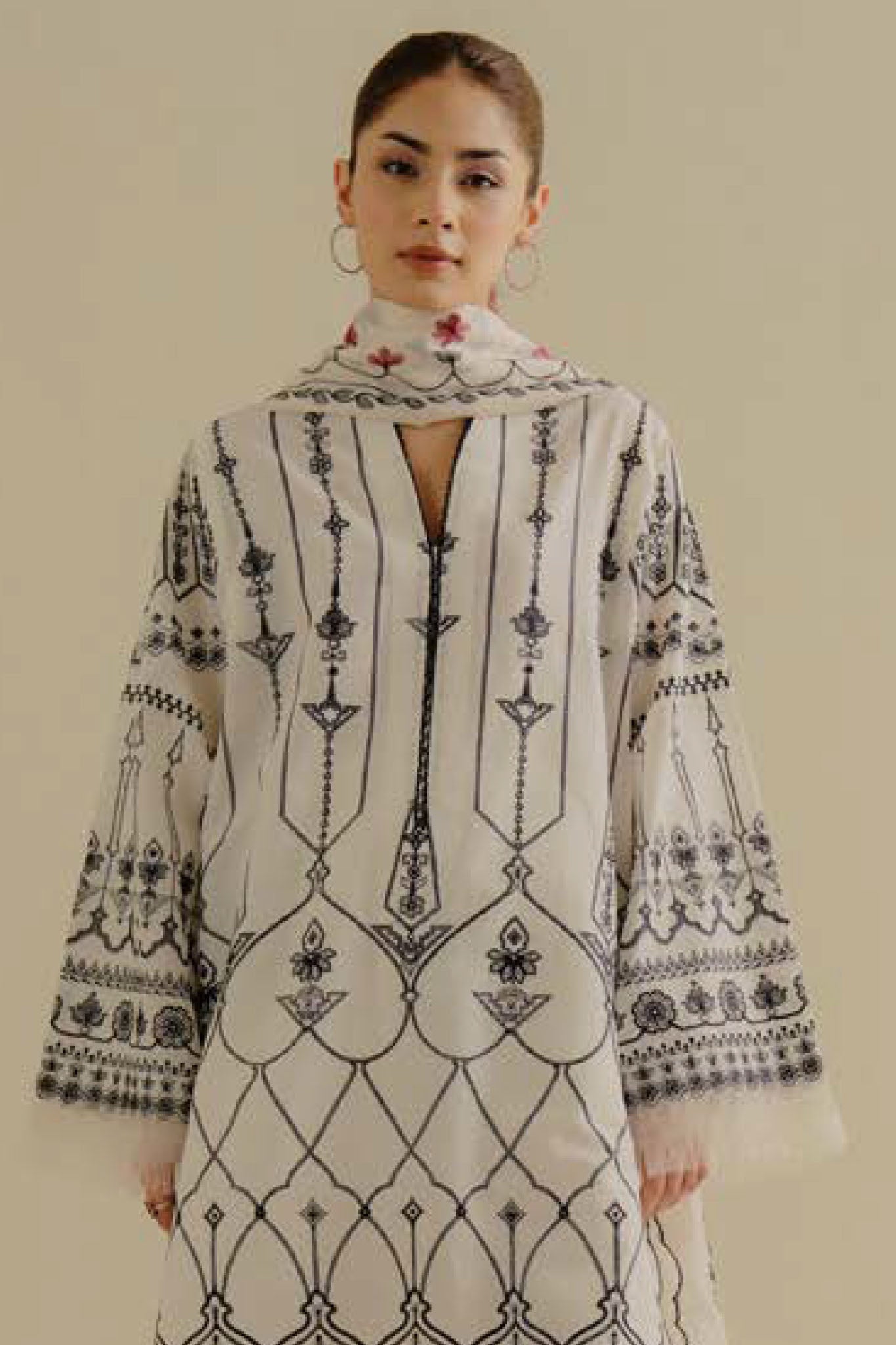 COCO By Zara Shah Jahan Unstitched 3 Piece Lawn Drop 2 Collection'2025-02-B-Iris
