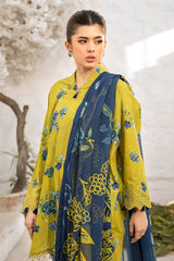 M.Basics By Maria B Unstitched 3 Piece Lawn Vol-01 Collection-02-B