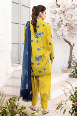 M.Basics By Maria B Unstitched 3 Piece Lawn Vol-01 Collection-02-B