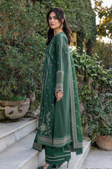 Bahar By Farasha Unstitched 3 Piece Emb Lawn Edit-II Collection-02-Emerald Eve