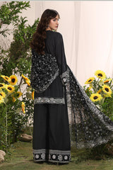 Irha By Guzel Stitched 3 Piece Luxury Cotton Suit-02-Mirel