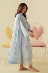 Daffodils By Seran Unstitched 2 Piece Lawn Collection'2025-02-Skylar