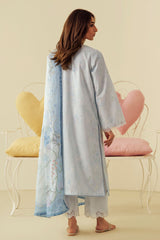 Daffodils By Seran Unstitched 2 Piece Lawn Collection'2025-02-Skylar