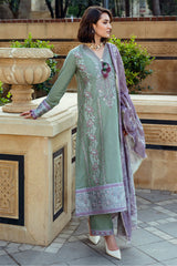 Broadway By Mushq Unstitched 3 Piece Winter Collection'2024-MWI-02-Sweet Union