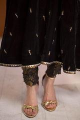 Bagh-E-Makhmal Separates By Zaaviay Stitched Qalee Banarsi Pant