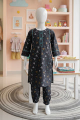 Aroob Stitched Co Ords Kids Winter Collection'2025-D-0228-Black