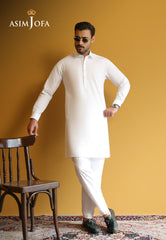 Asim Jofa Unstitched 2 Piece Egyptian Cotton Men's Eid Edit-AJUBM-02