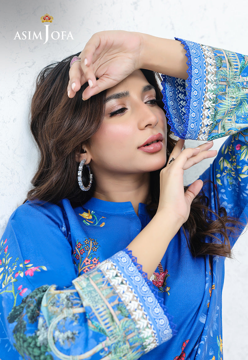 Daily Pret By Asim Jofa Stitched 2 Piece Cambric Collection'2025-AJPB-215