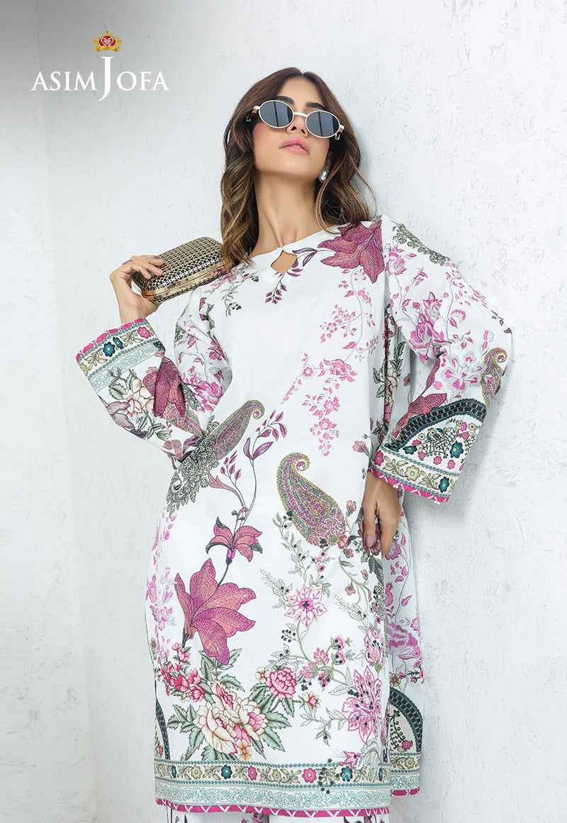Daily Pret By Asim Jofa Stitched 2 Piece Cambric Collection'2025-AJPB-216
