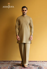 Asim Jofa Unstitched 2 Piece Egyptian Cotton Men's Eid Edit-AJUBM-01