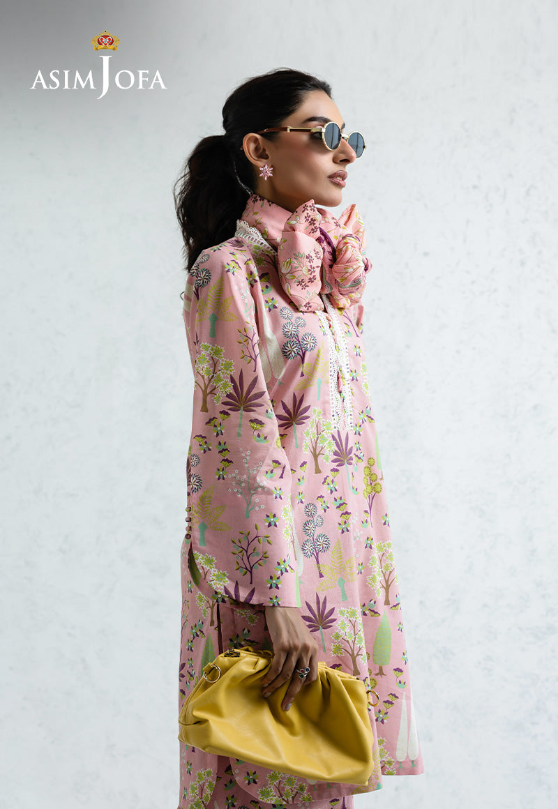 Daily Pret By Asim Jofa Stitched 3 Piece Cambric Collection'2025-AJPB-218