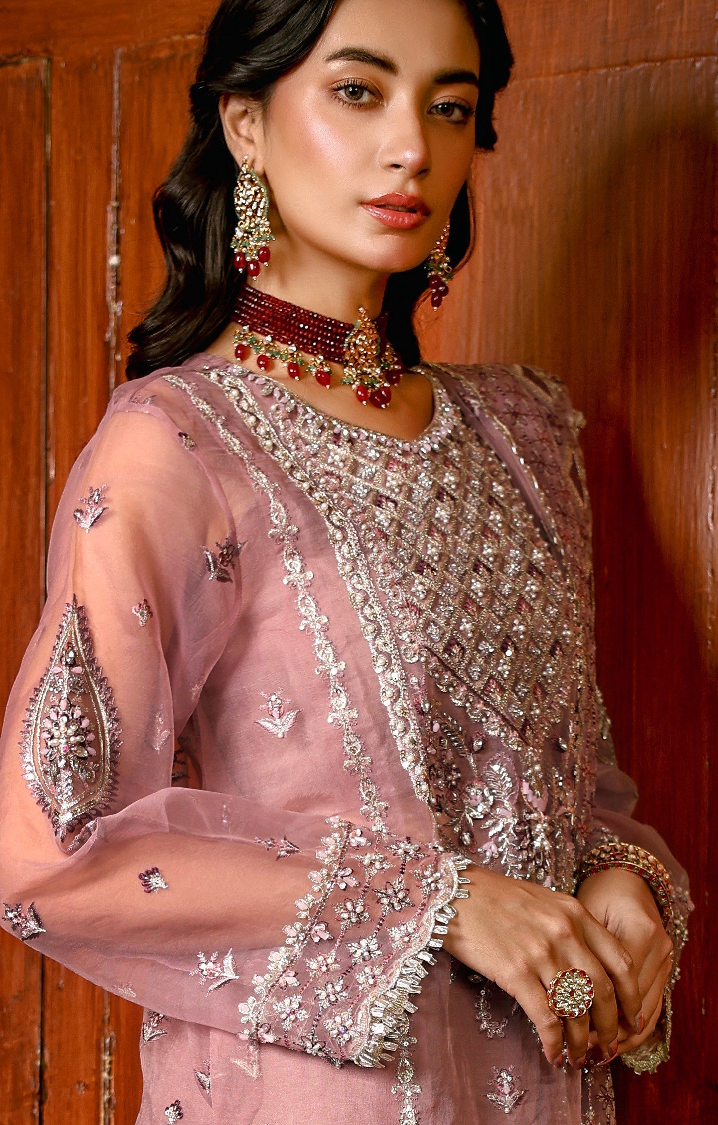 Ruburu By Imran Ramzan Unstitched 3 Piece Luxury Formals Collection'2025-MAAHRU - Unstitched