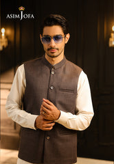 Asim Jofa  Ready To Wear Men Vol3 Ajmwc-01 Stitched Waistcoat 1 Pc