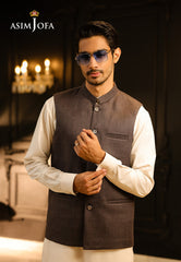 Asim Jofa  Ready To Wear Men Vol3 Ajmwc-01 Stitched Waistcoat 1 Pc