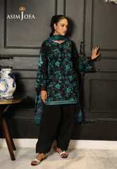 Monochrome by Asim Jofa Unstitched 3 Piece Lawn AJMCH-05