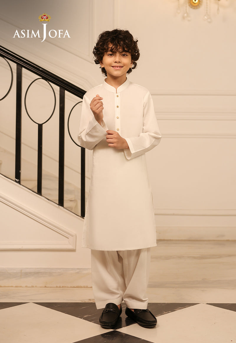 Ethnic Rtw By Asim Jofa Kids Stitched 2 Piece Collection'2025-Ajbsk-02