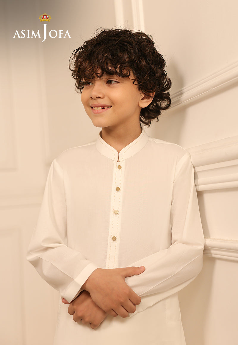 Ethnic Rtw By Asim Jofa Kids Stitched 2 Piece Collection'2025-Ajbsk-02