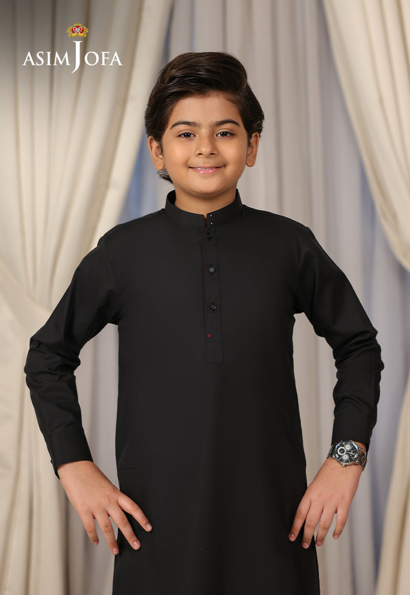 Ethnic Rtw By Asim Jofa Kids Stitched 2 Piece Collection'2025-Ajbsk-01