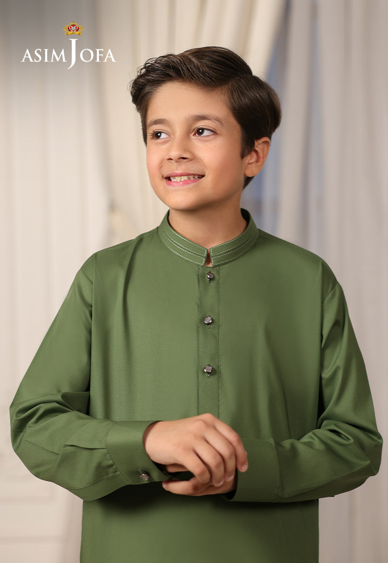 Ethnic Rtw By Asim Jofa Kids Stitched 2 Piece Collection'2025-Ajbsk-03