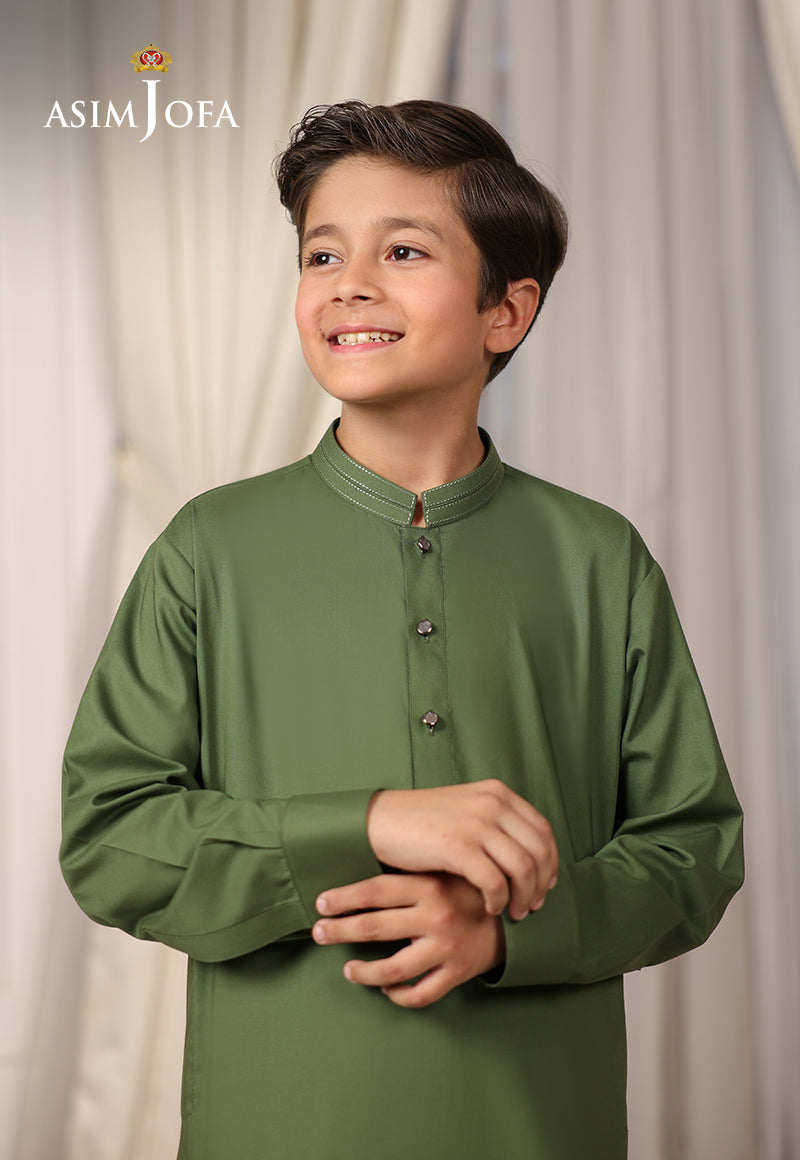Ethnic Rtw By Asim Jofa Kids Stitched 2 Piece Collection'2025-Ajbsk-03