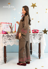 Asim Jofa Stitched 2 Piece Kids Luxury Pret Suit-AJKLP-06